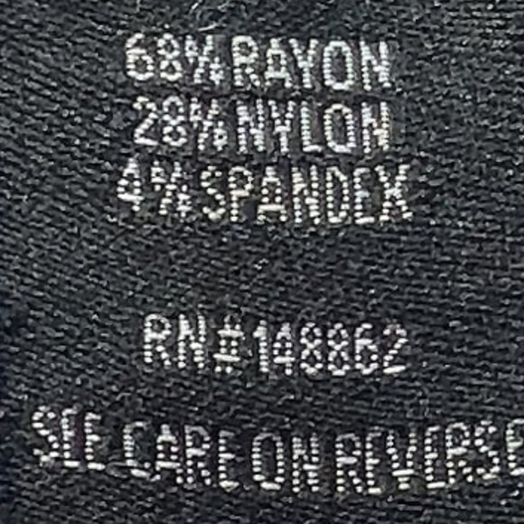 Torrid Black Classic Midi Studio Luxe Ponte Pencil Skirt Pull On Plus Size 1X - Picture 7 of 8